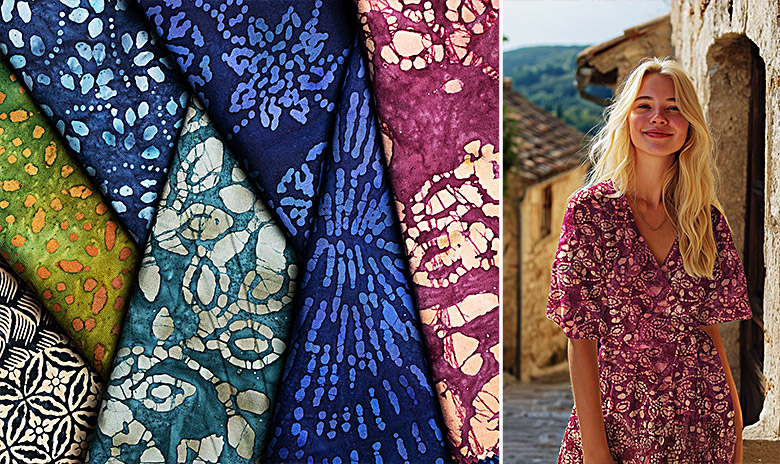 Jetzt online Batik-Meterware kaufen