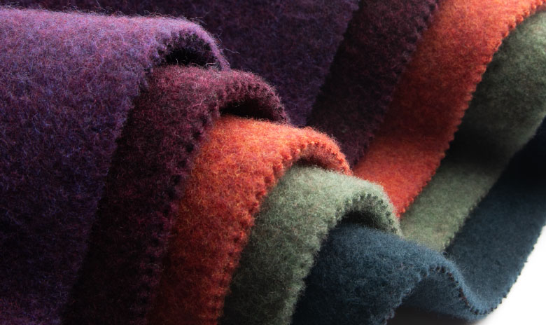 Weiche, warme (Bio-)Wollfleece-Stoffe aus Merinowolle als Meterware