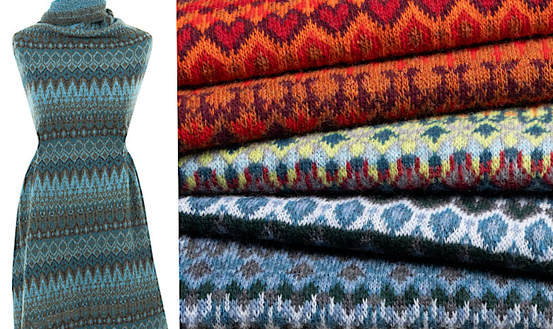 Bouclé- & Strukturjersey Bouclé- & Strukturjersey