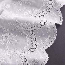 Amelie en Neige, Batist / Musselin / Voile Stoff, wei�, Baum...
