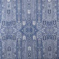 Anandita, Schal / Tuch, blau, Baumwolle, leichtes Plaid in v...