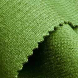 B�ndchen avocado, Rippen-Jersey / B�ndchen Stoff, avocadogr�...