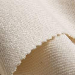 B�ndchen natur, Rippen-Jersey / B�ndchen Stoff, naturwei�, B...
