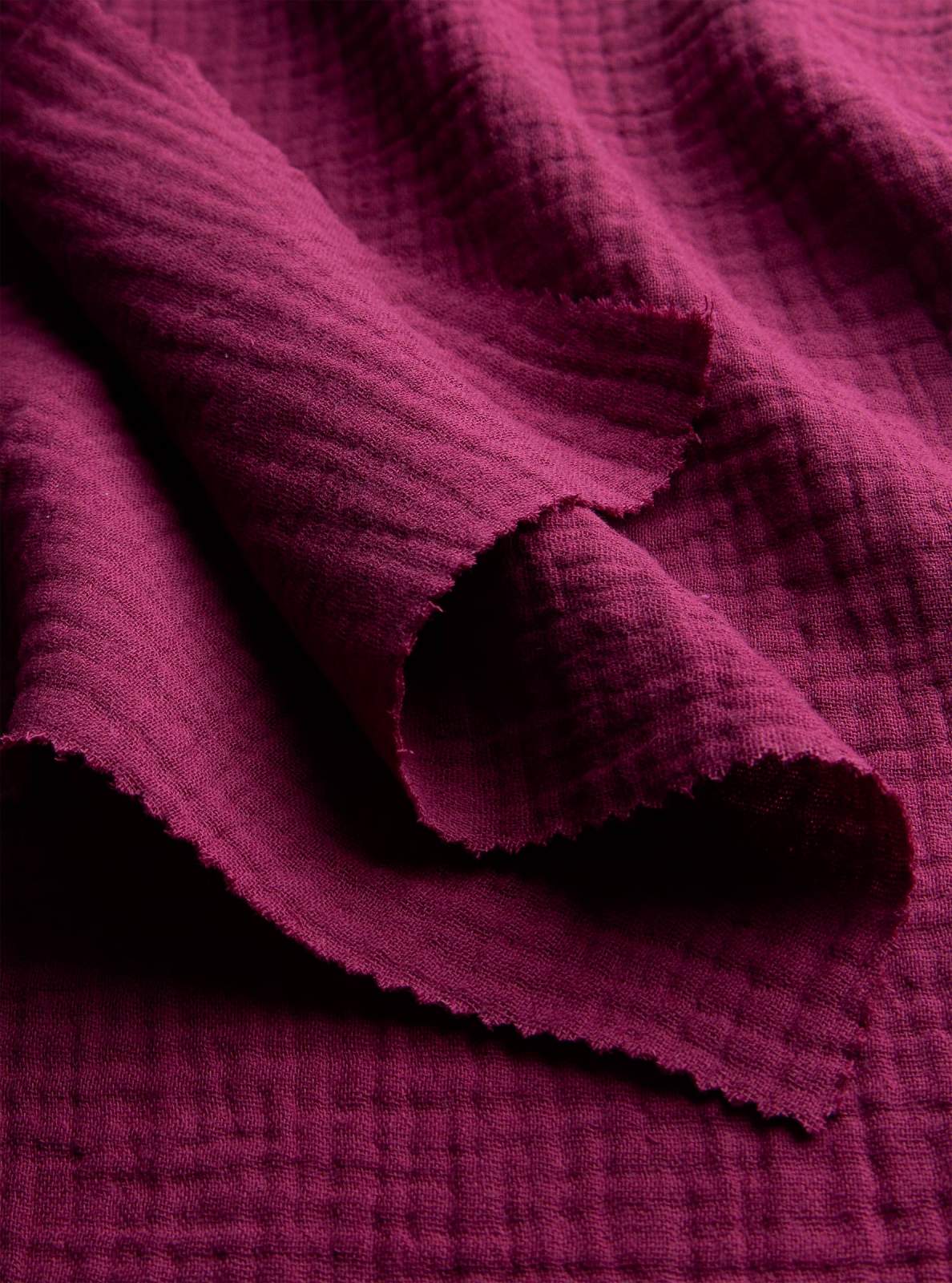 Bio-Double-Gauze beere, Woven, Fabrics, berry, Cotton,