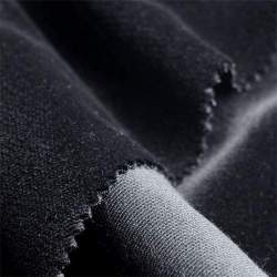 Baumwollsamt schwarz, Restst�ck 100 cm