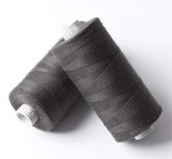 Bio-BW-Garn 504/500, N�hgarn aus Bio-Baumwolle, anthrazit, B...