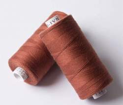 Bio-BW-Garn 8296/500, N�hgarn aus Bio-Baumwolle, terracotta,...