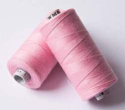 Bio-BW-Garn 8298/500, N�hgarn aus Bio-Baumwolle, rosa, Baumw...