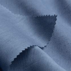 Bio-Batist antikblau, Batist / Musselin / Voile Stoff, Baumw...