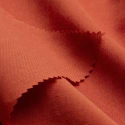 Bio-Batist terra, Batist / Musselin / Voile Stoff, terracott...