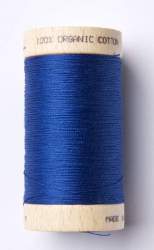 Bio-Baumwollgarn 4817/275, N�hgarn aus Bio-Baumwolle, blau, ...