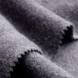 Bio-Bw-Fleece anthrazit, Baumwolle, kuschelweicher, dehnbare...