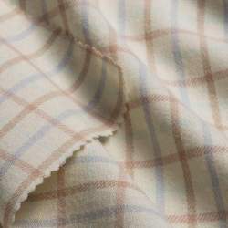 Bio-Elvara, Flanell Stoff, creme-wei�, Baumwolle, Neu interp...