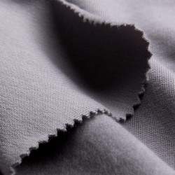 Bio-Feinsweat grau, Sweatshirt Stoff, Baumwolle, Leichter un...