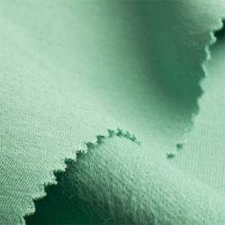 Bio-Feinsweat mint, Sweatshirt Stoff, Baumwolle, Leichter un...
