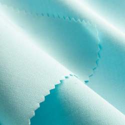 Bio-Feintuch hellblau, Popeline Stoff, Baumwolle, feines, bl...