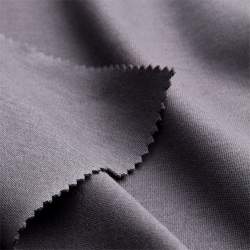 Bio-Interlock dunkelgrau, Interlock-Jersey Stoff, Baumwolle,...
