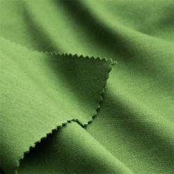 Bio-Interlock gr�n, Restst�ck 80 cm, Interlock-Jersey Stoff,...