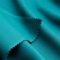 Bio-Interlock petrol, Interlock-Jersey Stoff, Baumwolle, fei...