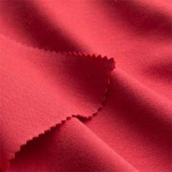 Bio-Interlock rot, Restst�ck 250 cm, Interlock-Jersey Stoff,...
