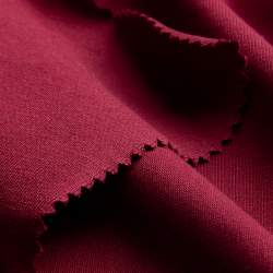 Bio-Jersey F04 dunkelrot, Single-Jersey Stoff, Baumwolle, El...