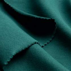 Bio-Jersey F10 blautanne, Single-Jersey Stoff, tannengr�n, B...