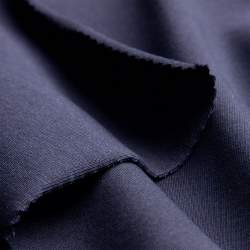 Bio-Jersey F14 marine, Single-Jersey Stoff, marineblau, Baum...