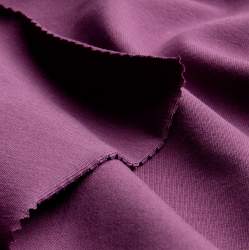 Bio-Jersey F16 beere, Single-Jersey Stoff, Baumwolle, Elasti...