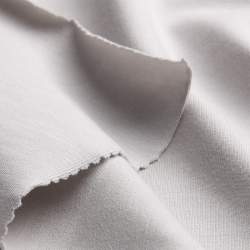 Bio-Jersey F20 kiesel, Single-Jersey Stoff, kieselgrau, Baum...