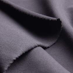 Bio-Jersey F21 anthrazit, Single-Jersey Stoff, Baumwolle, El...