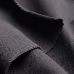 Bio-Jersey F22 schwarz, Restst�ck 290 cm, Single-Jersey Stof...