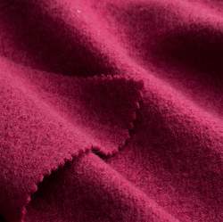 Bio-Merino-Feinwalk beere, Walkstoffe / Wollwalk Stoff, rot,...