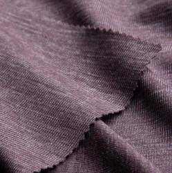 Bio-Merino-Visko-Jersey mauve, Rippen-Jersey / B�ndchen Stof...