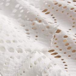 Bio-Ondine, Single-Jersey Stoff, milchwei�, Baumwolle, Hochw...