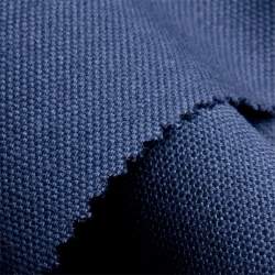 Bio-Panama indigo, indigoblau, Baumwolle, Bezugsstoff in Hal...