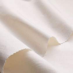 Bio-Perkal, naturwei�, Baumwolle, Perkal aus 100% biologisch...