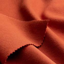 Bio-Rib-Jersey F05 terra, Rippen-Jersey / B�ndchen Stoff, te...
