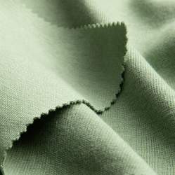 Bio-Rib-Jersey F08 aloe, Rippen-Jersey / B�ndchen Stoff, gr�...
