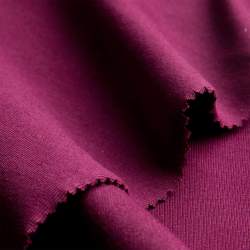 Bio-Single bordeaux, Restst�ck 130 cm, Single-Jersey Stoff, ...
