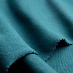 Bio-Single dunkelpetrol, Single-Jersey Stoff, dunkelgr�n, Ba...