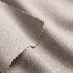 Bio-Tavika, Flanell Stoff, beige, Baumwolle, Behaglicher Bio...