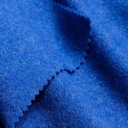 Bluvera, Single-Jersey Stoff, Italienischer Wollstrick  Mete...