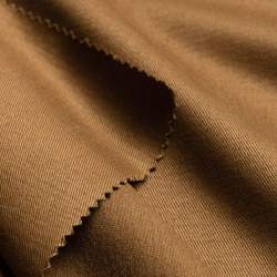 Boreta, Woven, Fabrics, brown, Cotton, Cotton gabardine in c...