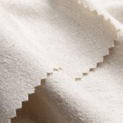 Bourettejersey natur, Single-Jersey Stoff, natur-creme, Seid...