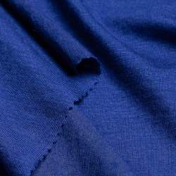 Casira royal, Knitted, Fabrics, royal blue, Viscose, Luxurio...
