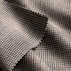 Castena, Woven, Fabrics, beige, Wool, A fine Pepita woollen ...