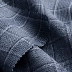 Ceana, Restst�ck 290 cm, Leinwandgewebe Stoff, jeansblau, Le...
