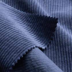 Cordira tintenblau, Baumwolle, Hochwertiger Genua-Cord aus I...