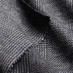 Duetta, Strukturjersey Stoff, Italienischer Wollstrick  Mete...