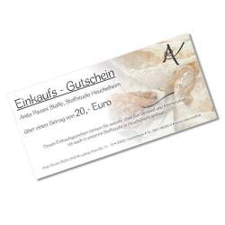 Einkaufsgutschein 20,- EUR, Einkaufsgutschein �ber 20,- EUR ...